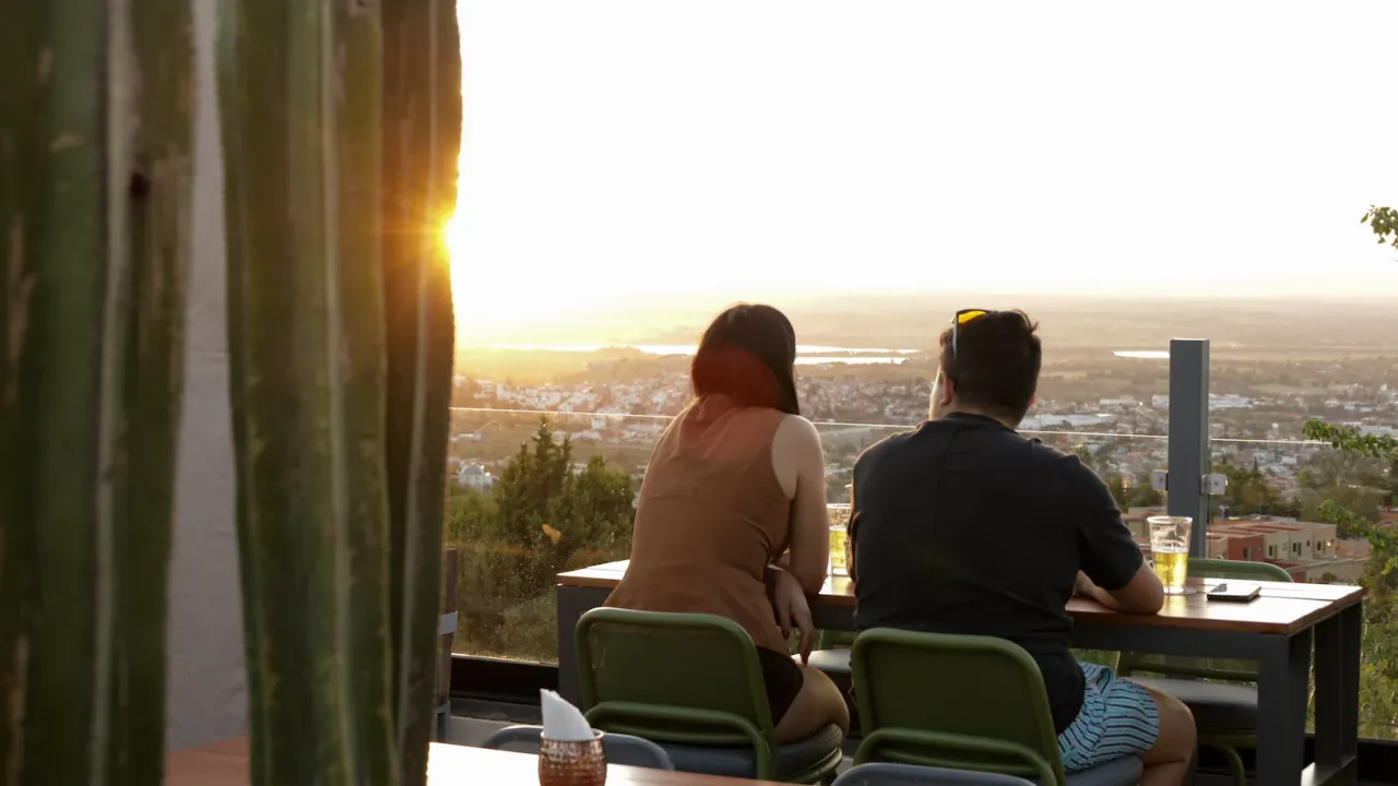 El atardecer — Terraza LA BRU San Miguel de Allende