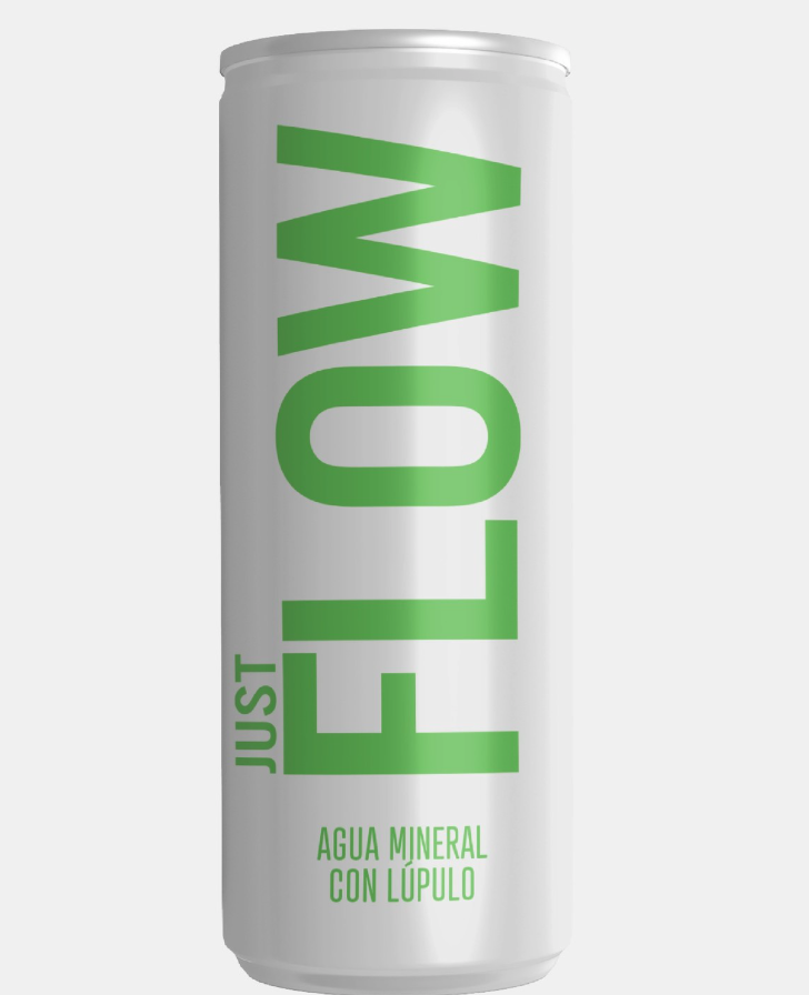 JustFlow: agua mineral con lúpulo, la nueva forma de refrescarte