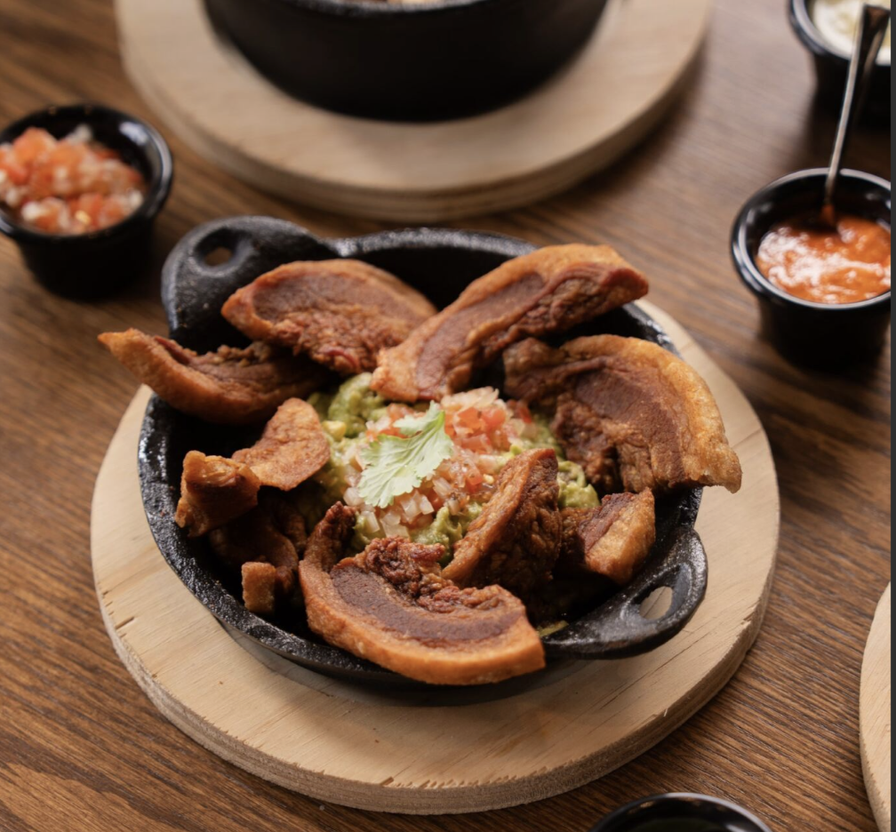 Imagen de Chicharrón con guacamole