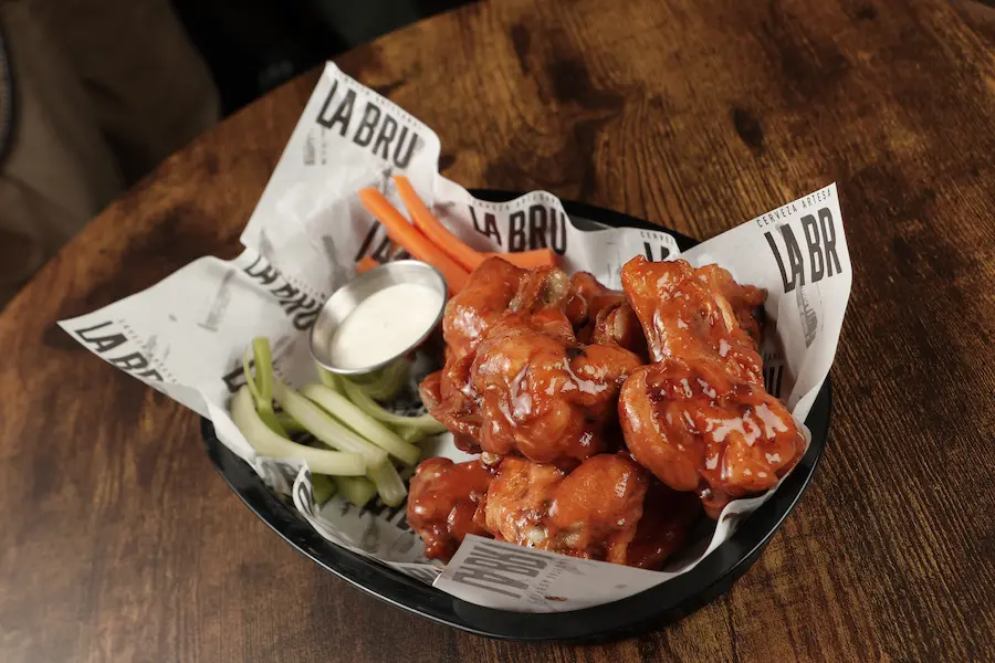 Imagen de alitas habanero